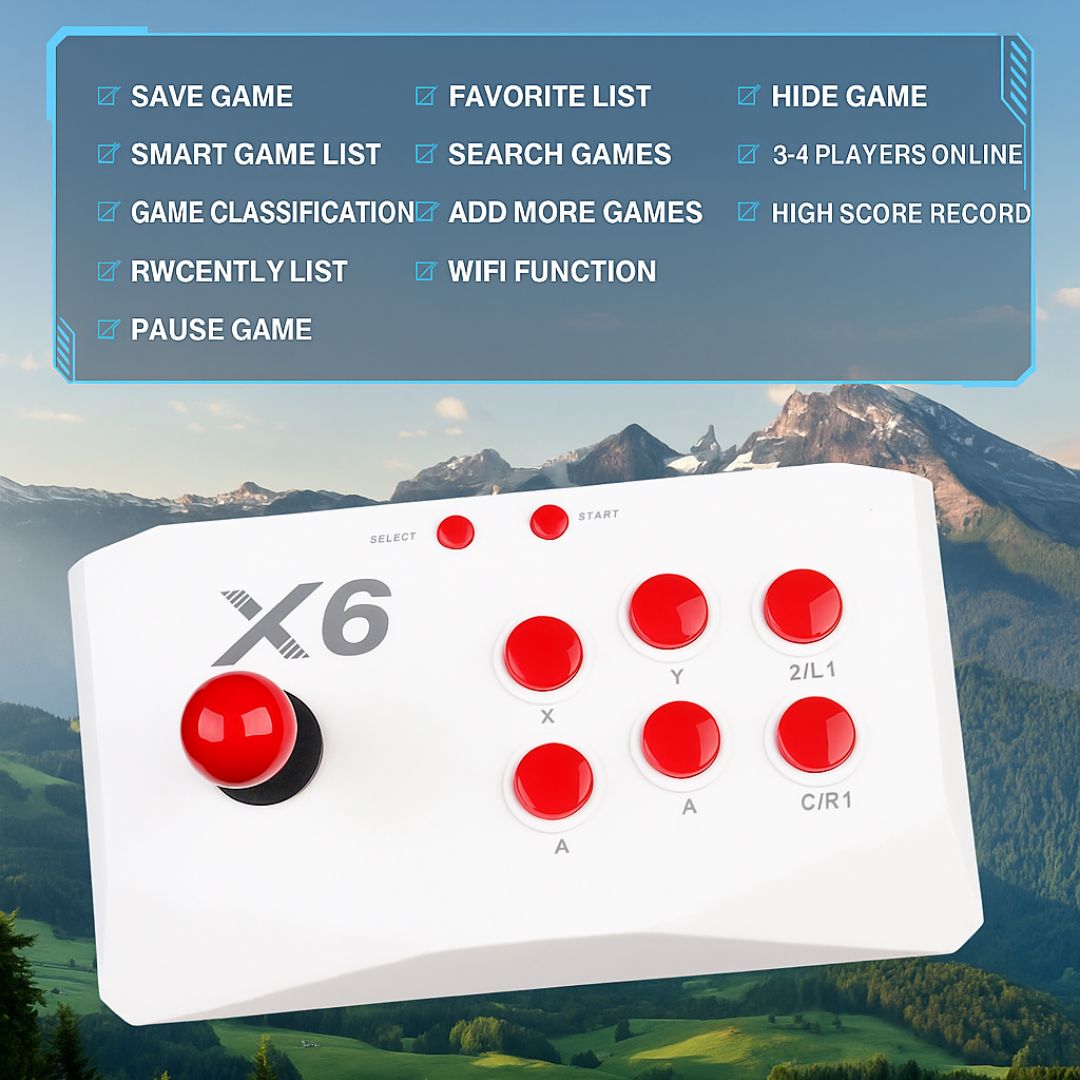 X6 Arcade Console - over 20,000 thrilling games