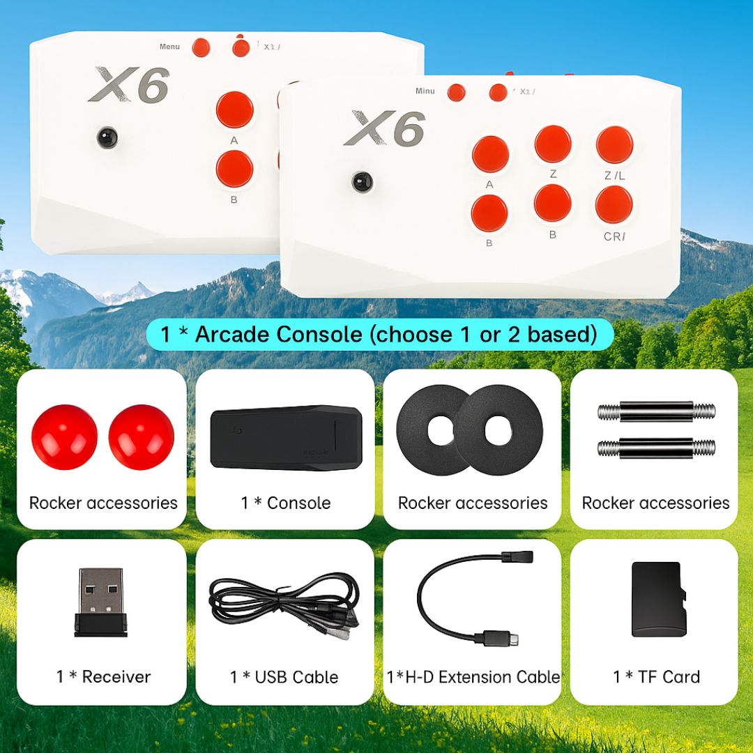 X6 Arcade Console - over 20,000 thrilling games
